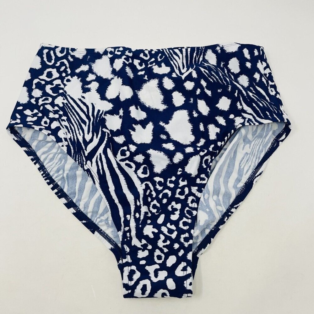 Beyond‎ Control Size 12 Animal Haven High-Waist Tummy-Control Bikini Bottoms 200